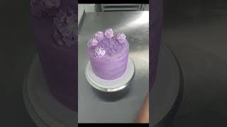 40th Birthday Cake purple cake birthday elegant 40thbirthday [upl. by Azeria]