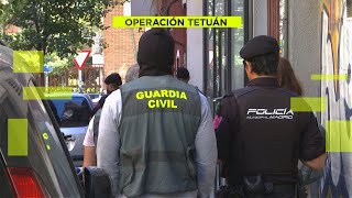 Una veintena de detenidos en Tetuán en una operación policial contra el robo de vehículos [upl. by Toomin518]