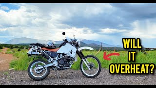 Kawasaki KLR650 Project Bike  Ep 5  Testing the Cooling System [upl. by Uriisa]