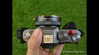 Fringer EFFX Pro 2  Ngàm chuyển AF TỐT NHẤT cho Fujifilm  Dùng được tất cả các lens Ngàm Canon [upl. by Winsor]