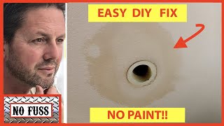 Easy Way to Fix Water Stains on Ceiling  No Paint  DIY  No Fuss [upl. by Edina]