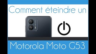 Comment éteindre un Motorola Moto G53 [upl. by Anahcra]