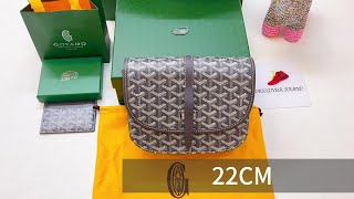 Goyard Goyard Belvedere II PM Messenger Bag Gray [upl. by Bunch]