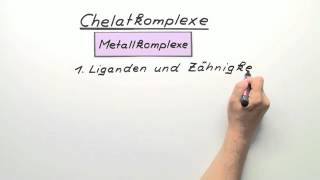 Chelatkomplexe  Chemie  Allgemeine und anorganische Chemie [upl. by Aerdnat113]