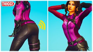 Marvels Hawkeye Skin KATE BISHOP Showcased with Legendary Dances amp Emotes 😍❤️ [upl. by Nakah]