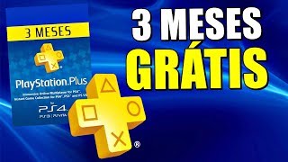 3 MESES PSN PLUS GRÁTIS  DICA [upl. by Robers208]