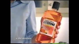 New Natural Citrus Listerine Mouthwash Commercial 2003 [upl. by Proulx]