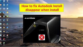 FIX can’t install 3Dmax 2024 Revit 2024 Autocad 2024  the installer disappears when start [upl. by Ahsiekyt602]