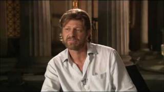 Percy Jackson The Olympians The Lightning Thief Interview  Sean Bean [upl. by Akessej698]