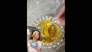 Bridal special face whitening maskdiy facemask tips coffee skincare shortsviral [upl. by Louanna]