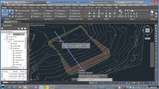 COMO CALCULAR EL VOLUMEN DE CORTE Y RELLENO DE UNA EXPLANACION CON EL CIVIL 3D  VIDEO CORREGIDO [upl. by Dinse]