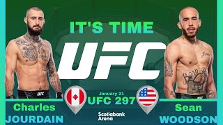 Charles JOURDAIN vs Sean WOODSON Full FIGHT UFC 297 [upl. by Hsenid]