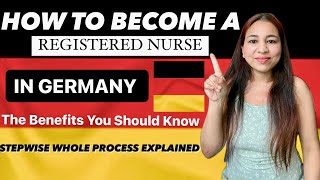 GREAT OPPORTUNITY TO BECOME A REGISTERED NURSE IN GERMANY 🇩🇪WHAT TO DO AFTER 12th BENEFITS nurses [upl. by Trisa]