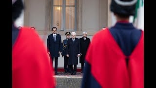 Mattarella riceve l’Emiro dello Stato del Qatar in visita di Stato [upl. by Ritchie136]