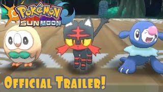 Pokemon Sun amp Moon  OFFICIAL TRAILER  Starters Release Date amp Analysis With Abdallah [upl. by Kong]