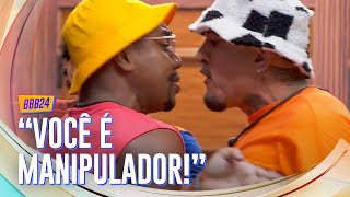 CALABRESO 😱 LUCAS E MC BIN LADEN DISCUTEM COM DAVI APÓS CONVERSA 🗣️  BBB 24 [upl. by Basia]