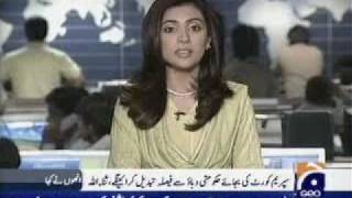 Nausheen Kilwani  News Bulletin  GEO TV NETWORK PAKISTAN [upl. by Drewett309]