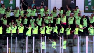 Ringette Flash Mob Vancouver December 2012 [upl. by Emilio273]