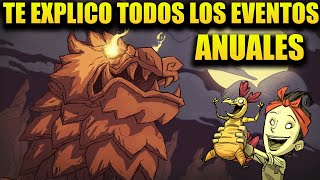 ¡TODOS los EVENTOS ESPECIALES en Dont Starve Together  dontstarvetogether tips [upl. by Lekar]