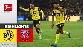 Dortmund Ranks 1  Borussia Dortmund  1 FC Heidenheim 1846 42  Highlights  MD 3 – 202425 [upl. by Mordecai]