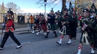 Scottish and North Irish Yeomanry Freedom of City Parade [upl. by Niltiak978]