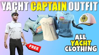 GTA 5 Online How to Unlock Yacht Captain Outfit amp All Superyacht Life Clothing Captain Cap amp More [upl. by Jamila]