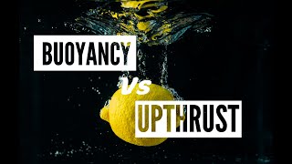 Difference Between UpThrust and Buoyancy [upl. by Aimal]