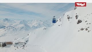 Vallugabahn II in St Anton  Bergbahnen Tirol 🚠 [upl. by Nagard]