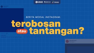 Berita Modal Instagram Terobosan atau Tantangan [upl. by Beberg979]