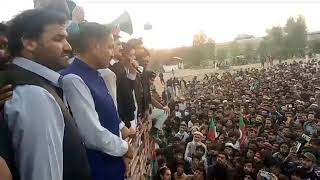 Chairman Imran Khans Lawyer Sher Afzal Khan Marwat Speech at PTI Jalsa in Kohat [upl. by Refitsirhc]