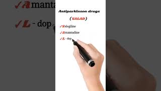 antiparkinson drugs classification  pharmacology mnemonics [upl. by Llehsar]