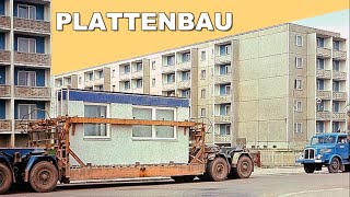 Plattenbau  The typical East German homes [upl. by Hpeosj]