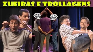 Zueiras e Trollagens no palco do Improvável [upl. by Janeen697]