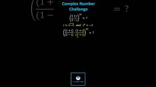 Math Challenge Simplify a Quotient of Complex Numbers to a Power [upl. by Casper42]