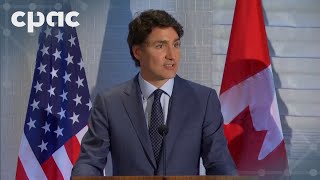 PM Trudeau attends reception in Philadelphia – May 21 2024 [upl. by Mohl152]