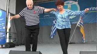 Greek Day on Broadway Syrtaki Dance Opa [upl. by Dranel]