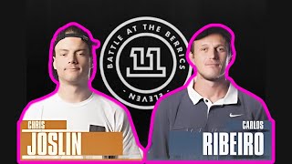 REACT BATB 11  Chris Joslin vs Carlos Ribeiro [upl. by Saile5]