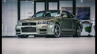 Nissan Skyline R34 GTR VSpec 2 NUR [upl. by Aicirtap]