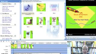 How to add PowerPoint slides to Movie Maker [upl. by Auoz]