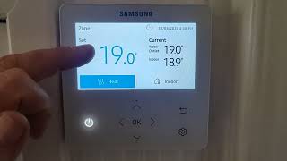 Samsung HTQ and Gen 6 Open systems how to do it Using the Samsung controller as a room stat [upl. by Evilc]