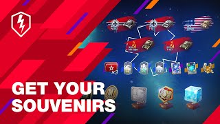 WoT Blitz Souvenir Store Prizes for Your Achievements Over the Year [upl. by Viridissa]