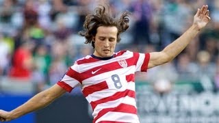 MNT vs El Salvador Mix Diskerud Goal  July 21 2013 [upl. by Onitrof]