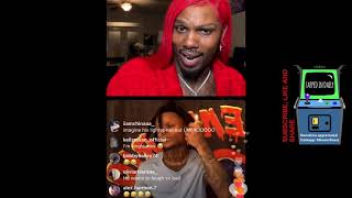 Saedemario Gets ROASTED On IG LiVE Then SPITS at Camera [upl. by Youngman]