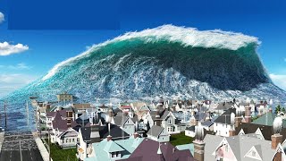 5 MAIORES TSUNAMIS DA HISTÓRIA DO PLANETA [upl. by Prentice]