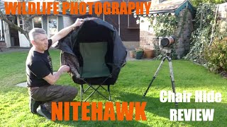 Nitehawk PopUp Chair Hide for Wildlife Photography  Detailed Review [upl. by Oiratnom820]