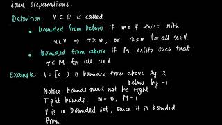 M 03 04 I monotonic convergence theorem sequences [upl. by Sivle]