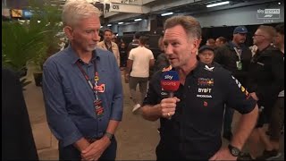 Christian Horner on Max Verstappen’s Stunning Win from P17  Brazil GP 2024 PostRace Interview [upl. by Ykcaj372]