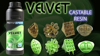 Introducing Velvet  The Best Castable Resin For 3D Printing amp Casting [upl. by Dodie]