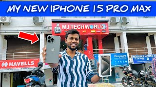 Finally Apne Store Se IPhone 15 Pro Max Le Liya 😍 [upl. by Asilahs]