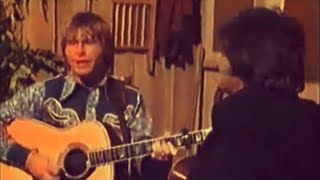 JOHN DENVER amp JOHNNY CASH COUNTRY ROADS RARE CLEAR FOOTAGE [upl. by Nico654]